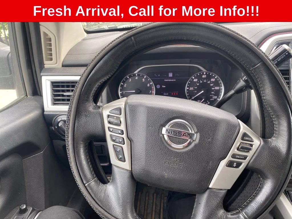 2021 Super Black Nissan Titan SV RWD Truck