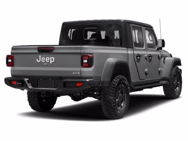 2020 Billet Silver Metallic Clearcoat Jeep Gladiator Overland 4X4 Truck