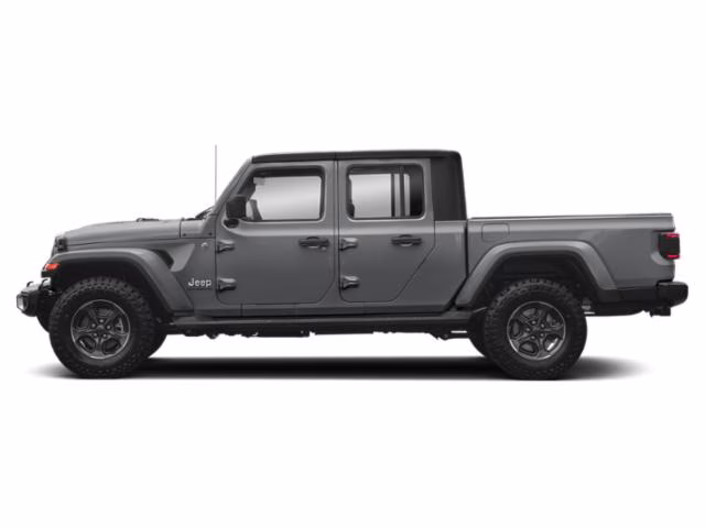 2020 Billet Silver Metallic Clearcoat Jeep Gladiator Overland 4X4 Truck
