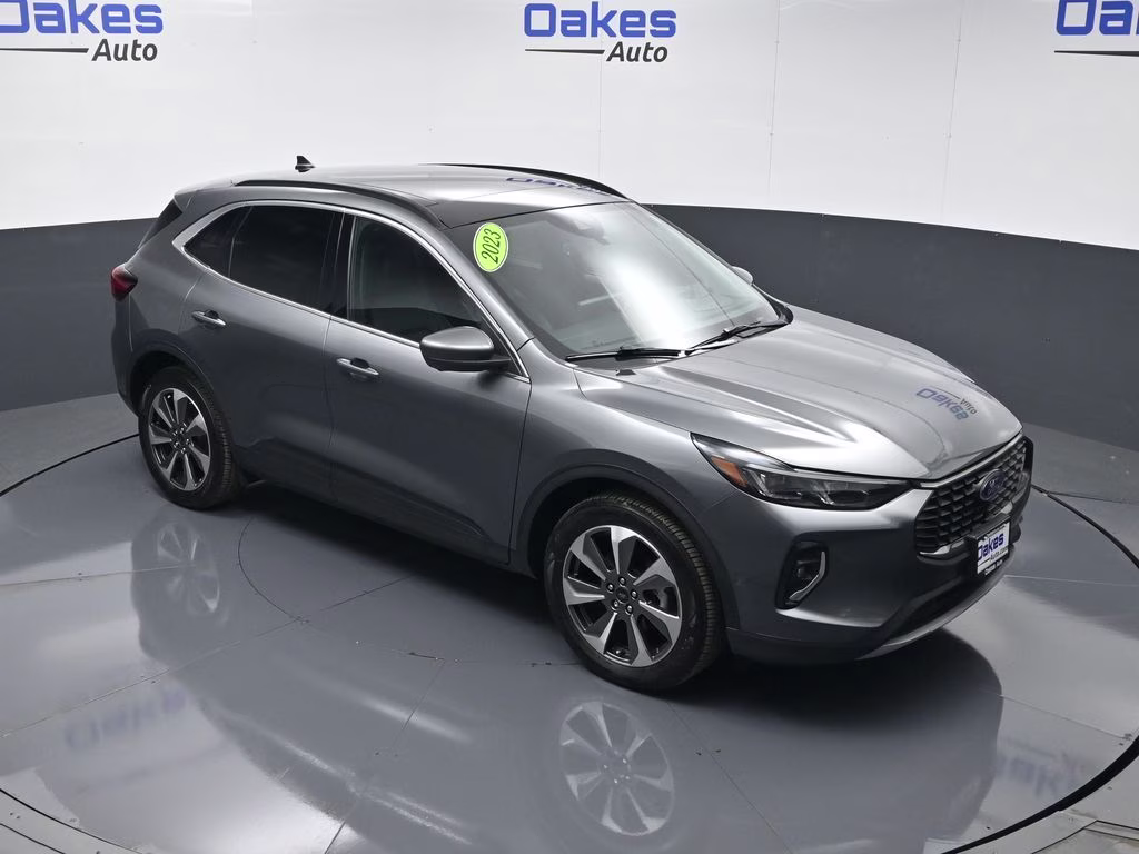 2023 Carbonized Gray Metallic Ford Escape Hybrid Platinum AWD SUV