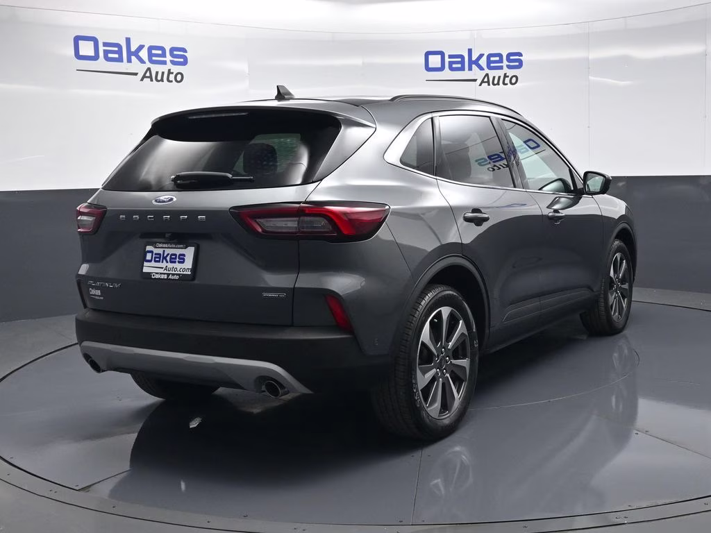 2023 Carbonized Gray Metallic Ford Escape Hybrid Platinum AWD SUV