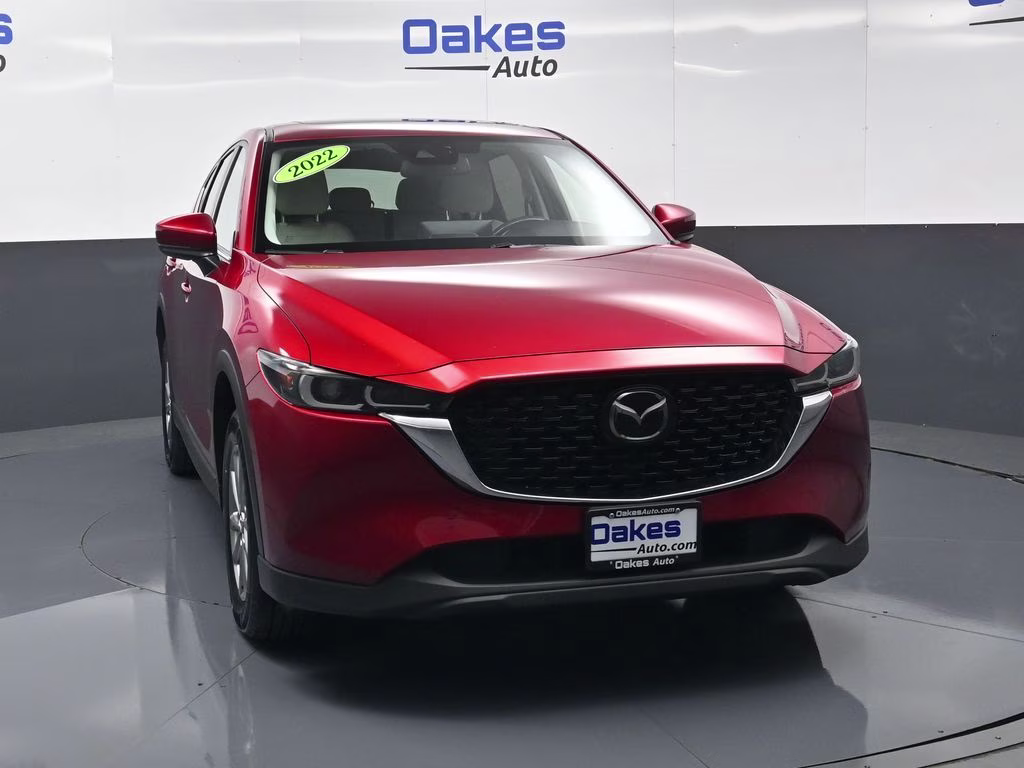 2022 Soul Red Crystal Metallic Mazda CX-5 2.5 S Preferred Package AWD SUV