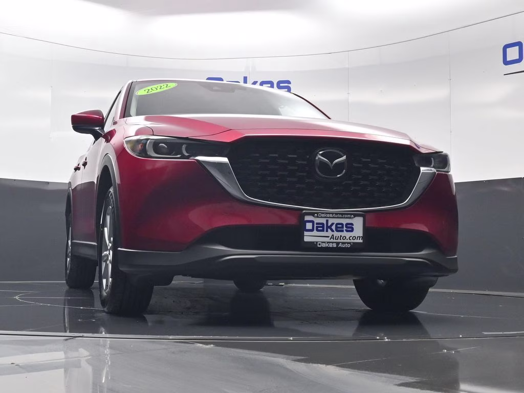 2022 Soul Red Crystal Metallic Mazda CX-5 2.5 S Preferred Package AWD SUV