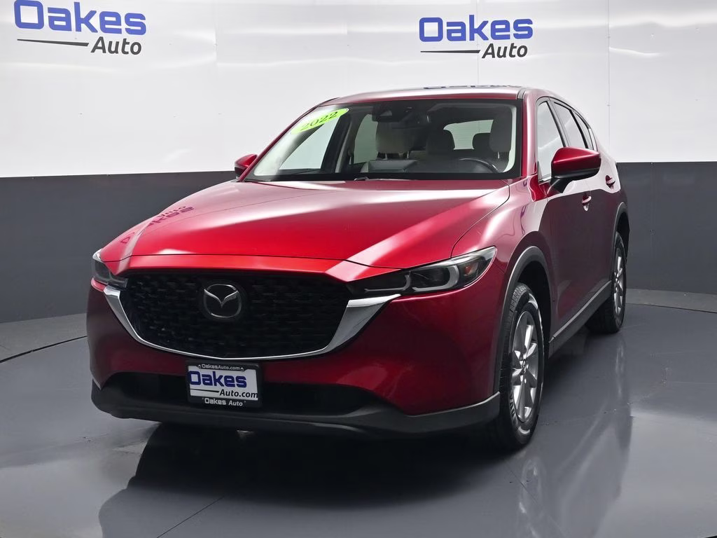 2022 Soul Red Crystal Metallic Mazda CX-5 2.5 S Preferred Package AWD SUV
