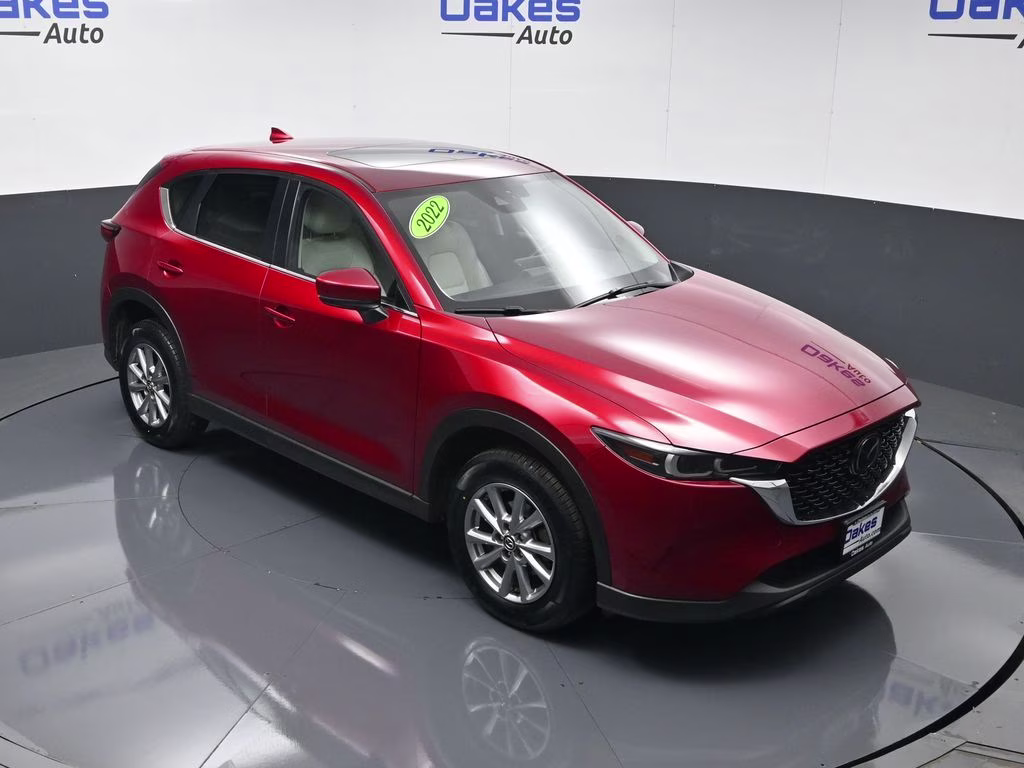 2022 Soul Red Crystal Metallic Mazda CX-5 2.5 S Preferred Package AWD SUV