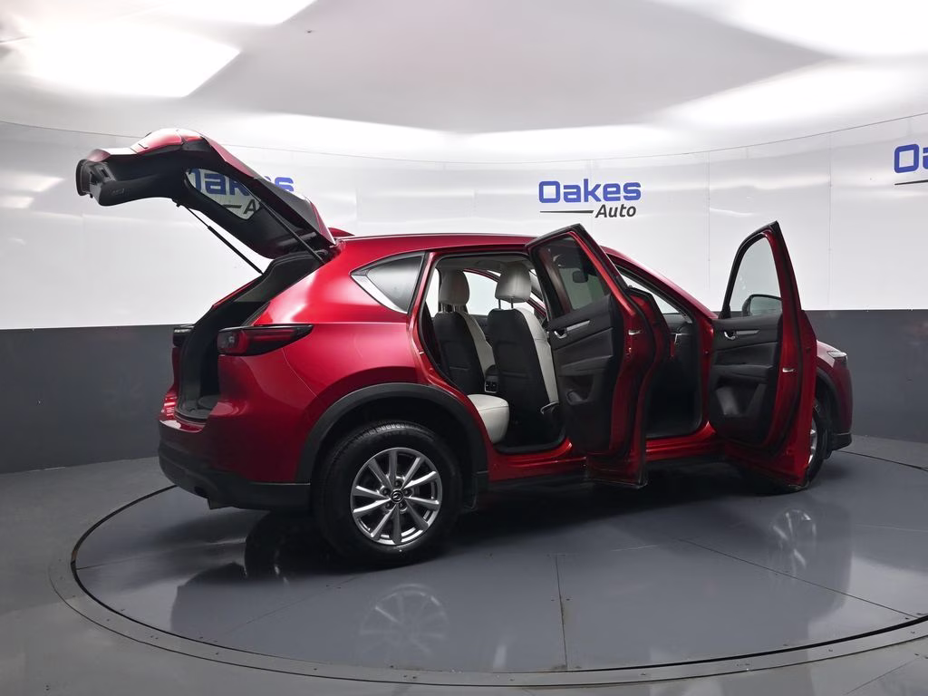 2022 Soul Red Crystal Metallic Mazda CX-5 2.5 S Preferred Package AWD SUV