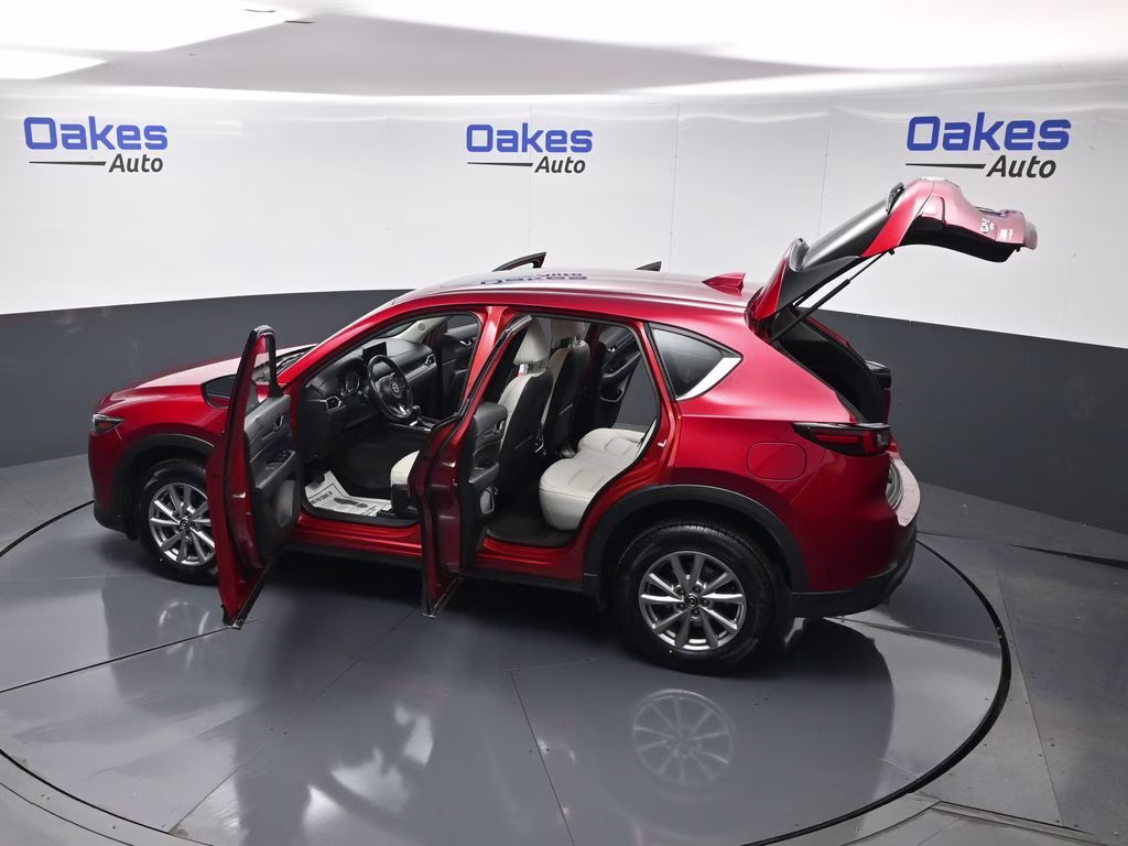 2022 Soul Red Crystal Metallic Mazda CX-5 2.5 S Preferred Package AWD SUV