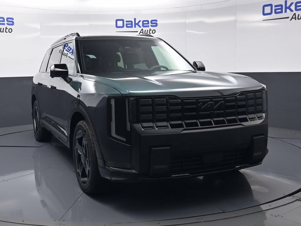 2027 Black Jade Green Kia Telluride Hybrid X-Line SX AWD SUV