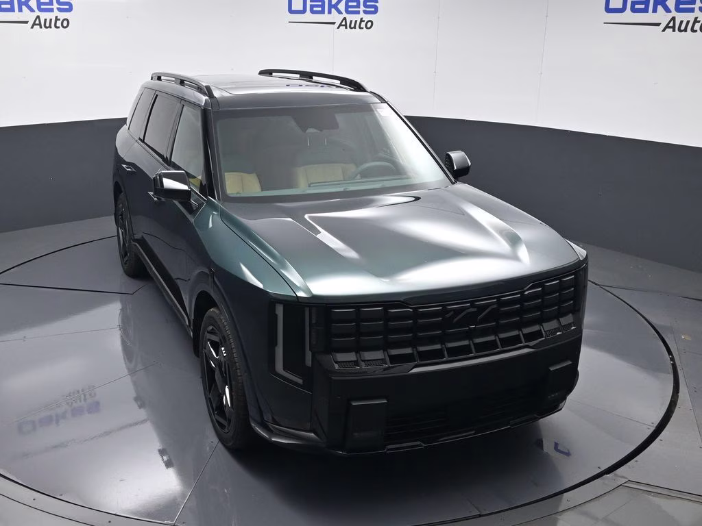 2027 Black Jade Green Kia Telluride Hybrid X-Line SX AWD SUV