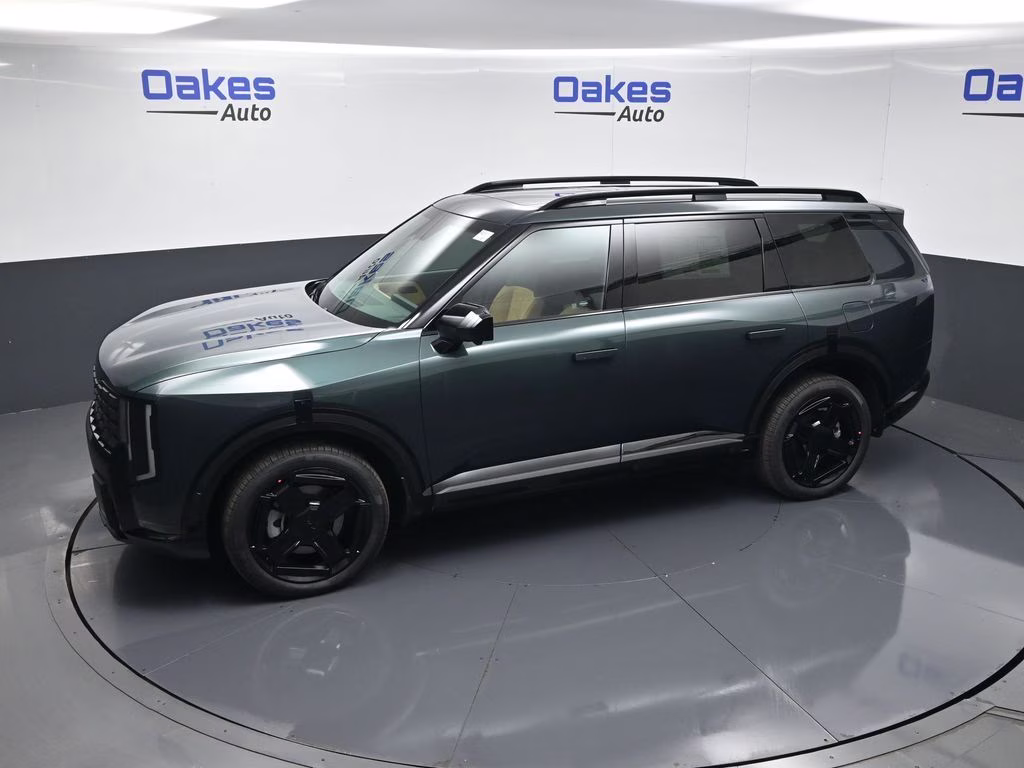 2027 Black Jade Green Kia Telluride Hybrid X-Line SX AWD SUV