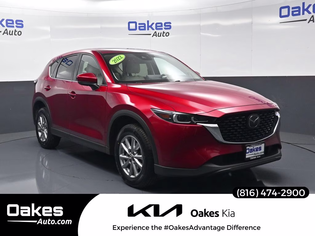 2022 Soul Red Crystal Metallic Mazda CX-5 2.5 S Preferred Package AWD SUV