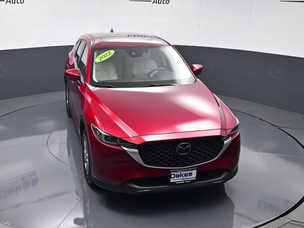 2022 Soul Red Crystal Metallic Mazda CX-5 2.5 S Preferred Package AWD SUV