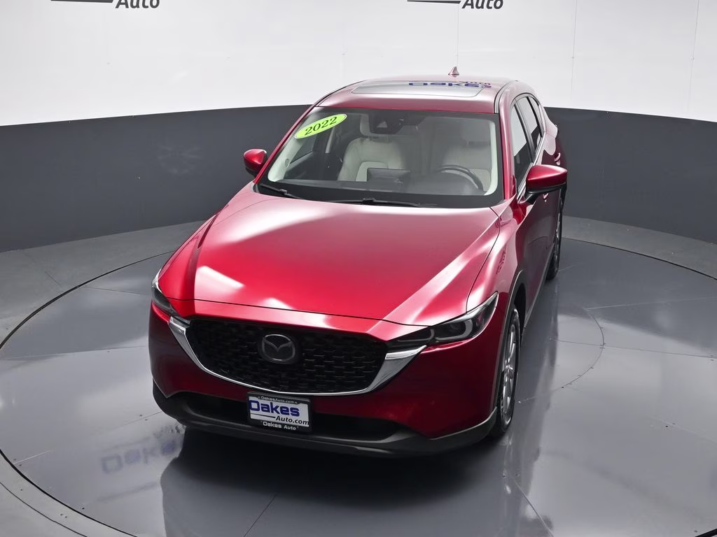 2022 Soul Red Crystal Metallic Mazda CX-5 2.5 S Preferred Package AWD SUV