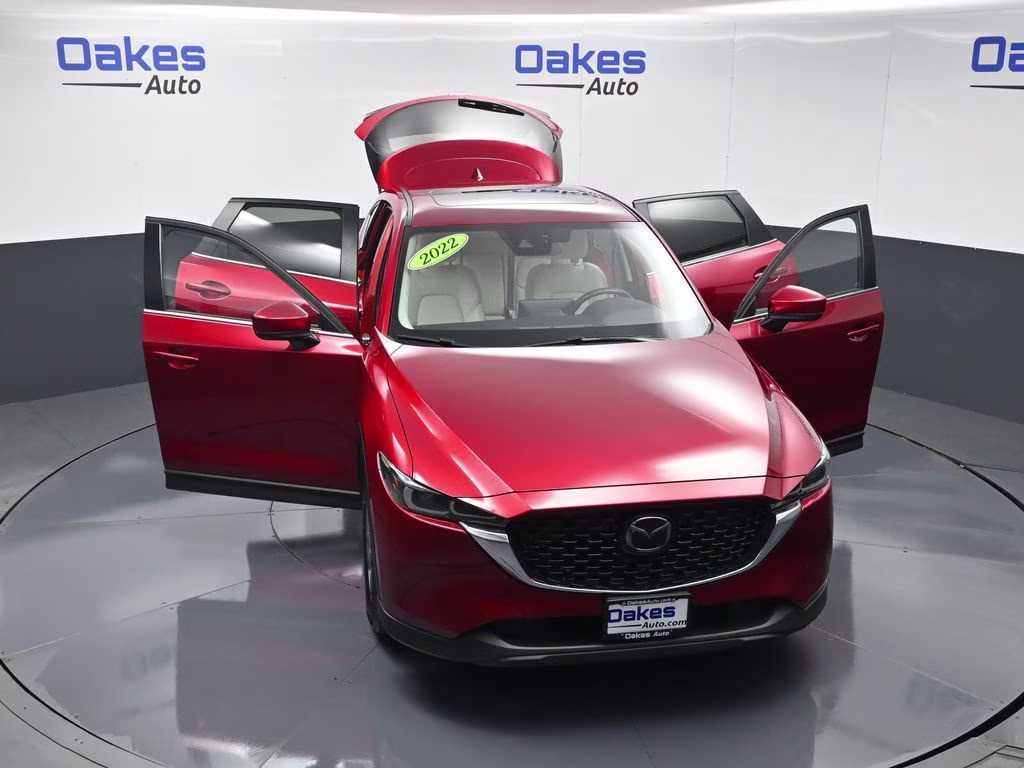 2022 Soul Red Crystal Metallic Mazda CX-5 2.5 S Preferred Package AWD SUV
