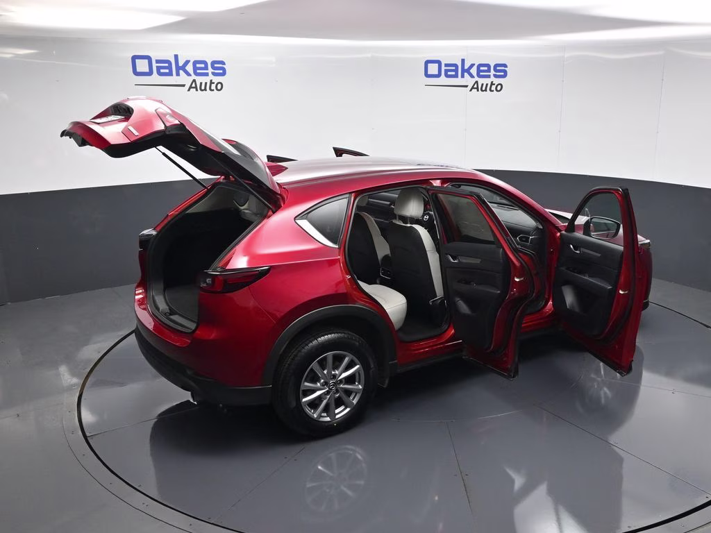 2022 Soul Red Crystal Metallic Mazda CX-5 2.5 S Preferred Package AWD SUV