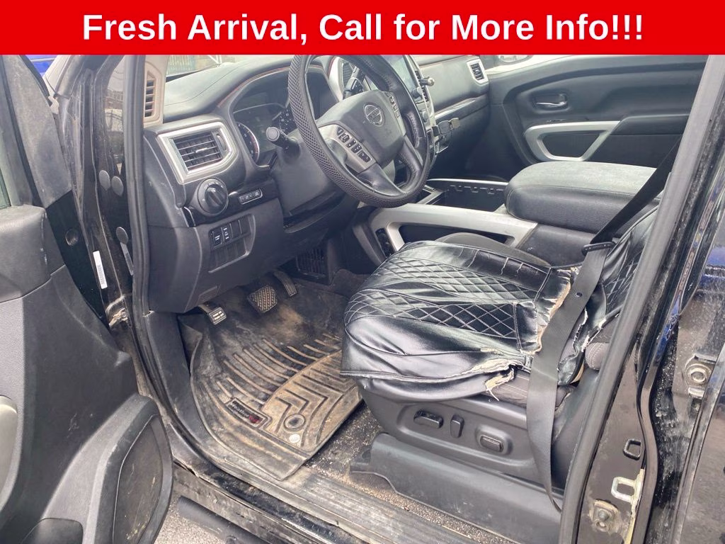 2021 Super Black Nissan Titan SV RWD Truck