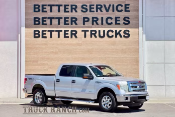 2014 Ingot Silver Ford F-150 XLT 4X4 Truck