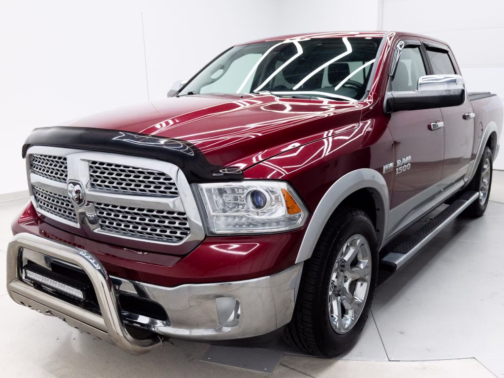 2013 Deep Cherry Red Crystal Pearlcoat Ram 1500 Laramie 4X4 Truck