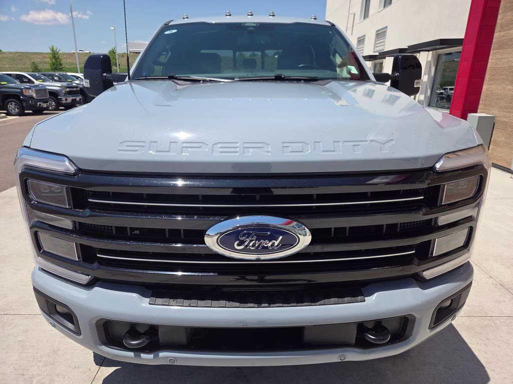 2025 Glacier Gray Metallic TriCoat Ford Super Duty F-350 SRW Platinum 4X4 Truck