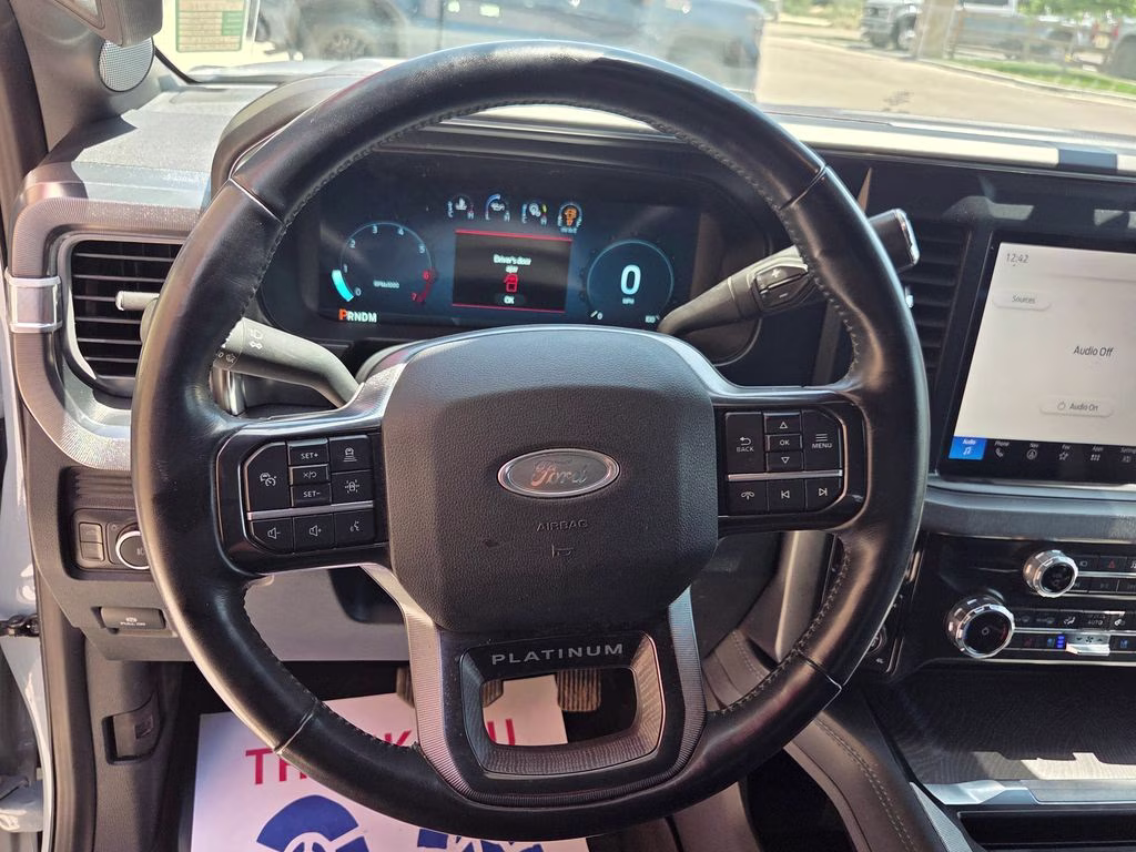 2025 Glacier Gray Metallic TriCoat Ford Super Duty F-350 SRW Platinum 4X4 Truck