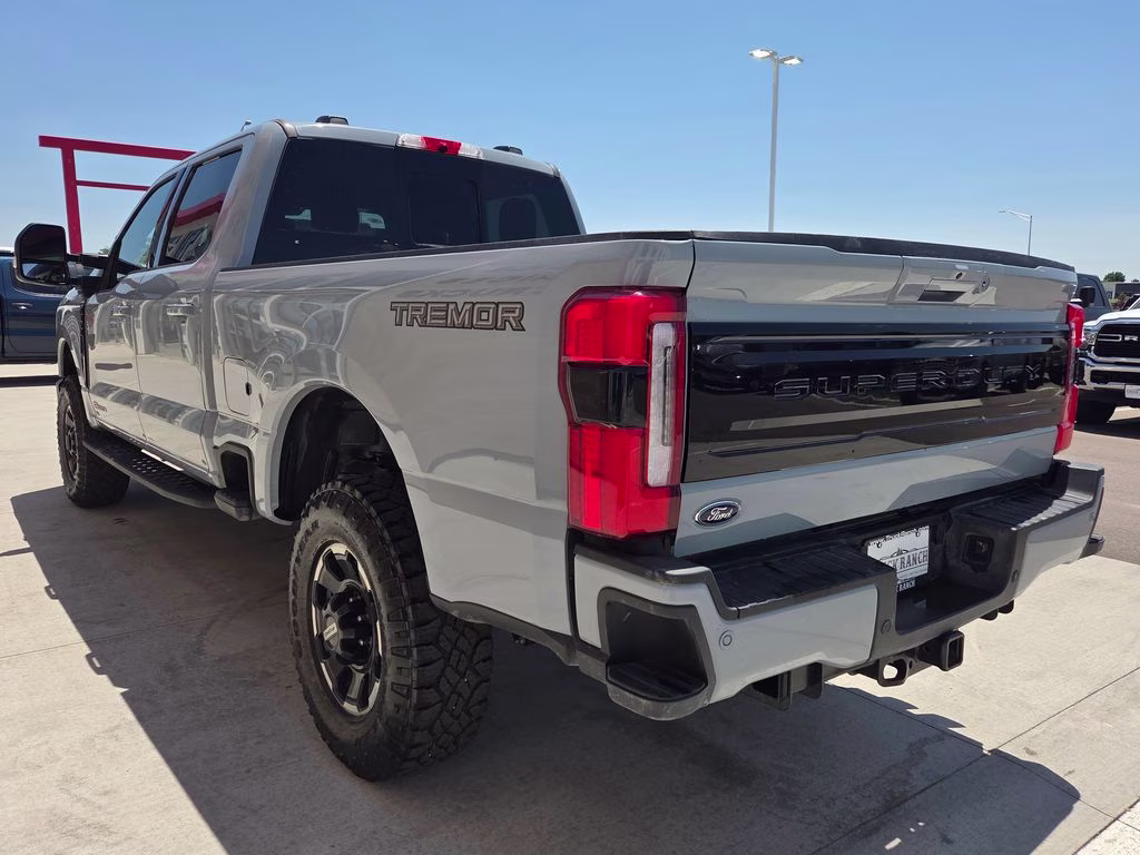 2025 Glacier Gray Metallic TriCoat Ford Super Duty F-350 SRW Platinum 4X4 Truck
