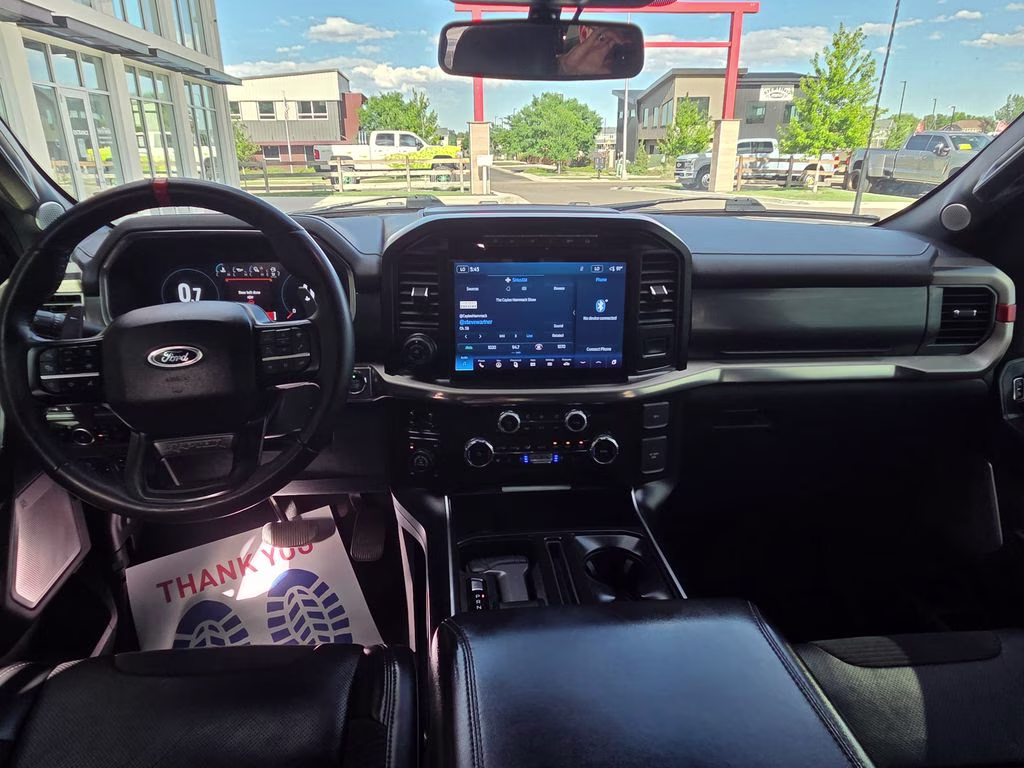 2023 Agate Black Metallic Ford F-150 Raptor 4X4 Truck
