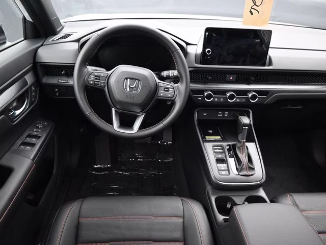 2025 Platinum White Pearl Honda CR-V Hybrid Sport-L AWD SUV