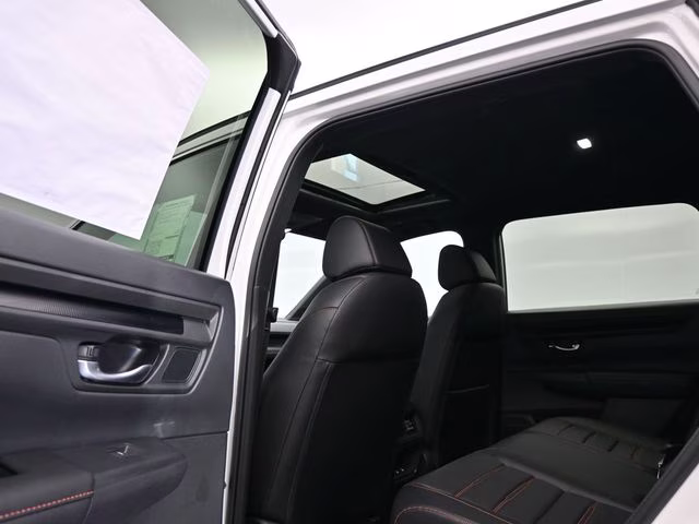 2025 Platinum White Pearl Honda CR-V Hybrid Sport-L AWD SUV