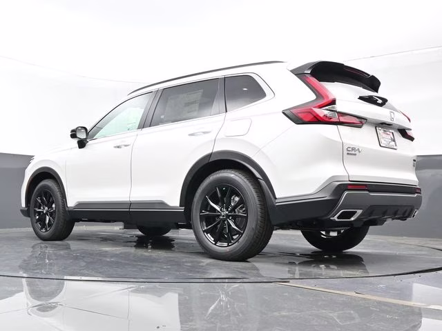 2025 Platinum White Pearl Honda CR-V Hybrid Sport-L AWD SUV