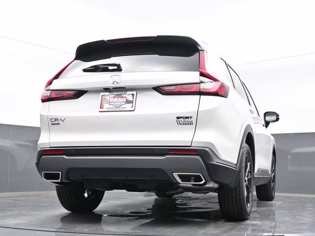 2025 Platinum White Pearl Honda CR-V Hybrid Sport-L AWD SUV