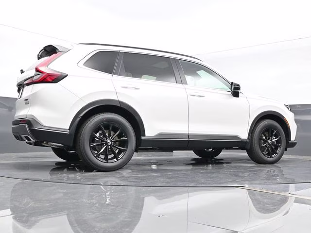 2025 Platinum White Pearl Honda CR-V Hybrid Sport-L AWD SUV