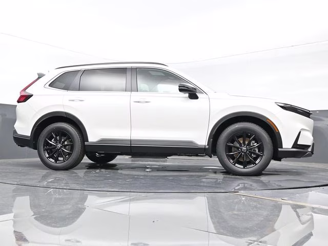 2025 Platinum White Pearl Honda CR-V Hybrid Sport-L AWD SUV