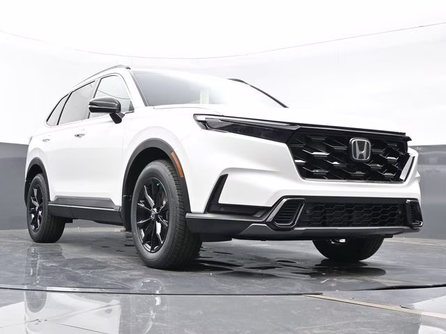 2025 Platinum White Pearl Honda CR-V Hybrid Sport-L AWD SUV