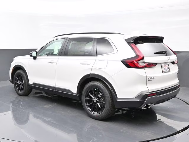 2025 Platinum White Pearl Honda CR-V Hybrid Sport-L AWD SUV