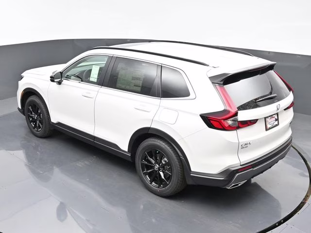 2025 Platinum White Pearl Honda CR-V Hybrid Sport-L AWD SUV