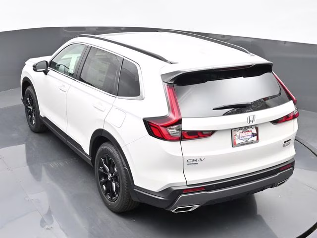 2025 Platinum White Pearl Honda CR-V Hybrid Sport-L AWD SUV