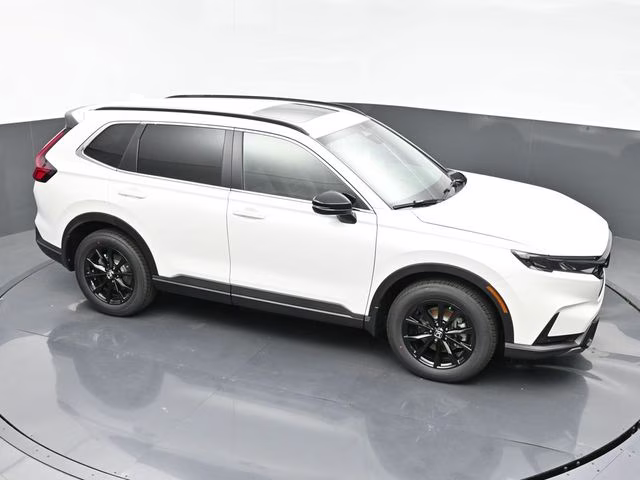 2025 Platinum White Pearl Honda CR-V Hybrid Sport-L AWD SUV