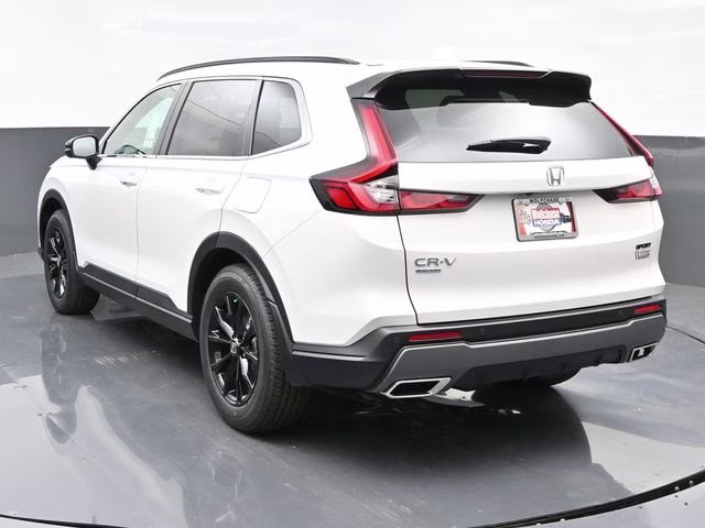 2025 Platinum White Pearl Honda CR-V Hybrid Sport-L AWD SUV
