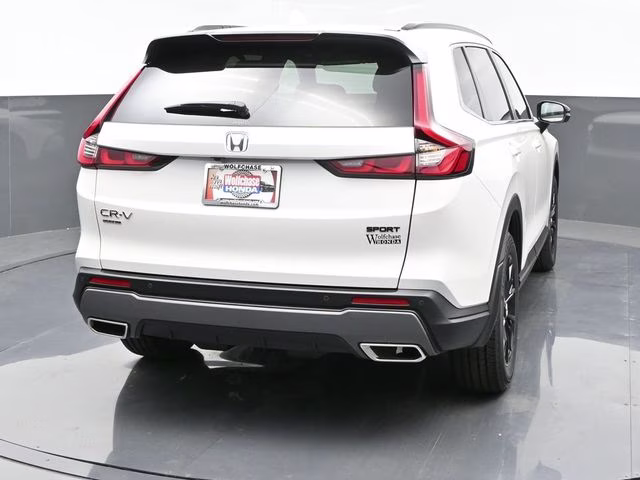 2025 Platinum White Pearl Honda CR-V Hybrid Sport-L AWD SUV