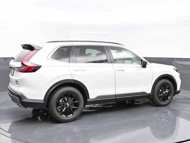 2025 Platinum White Pearl Honda CR-V Hybrid Sport-L AWD SUV