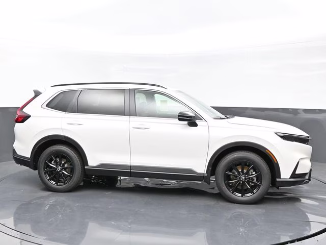 2025 Platinum White Pearl Honda CR-V Hybrid Sport-L AWD SUV
