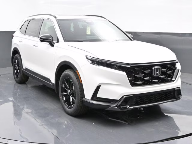 2025 Platinum White Pearl Honda CR-V Hybrid Sport-L AWD SUV
