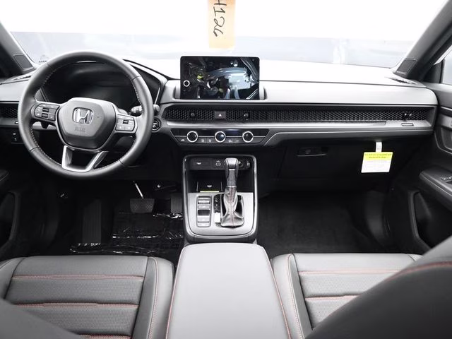 2025 Platinum White Pearl Honda CR-V Hybrid Sport-L AWD SUV