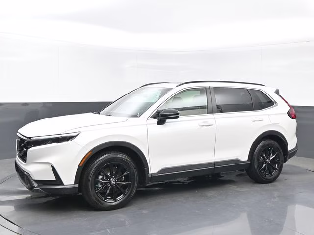 2025 Platinum White Pearl Honda CR-V Hybrid Sport-L AWD SUV