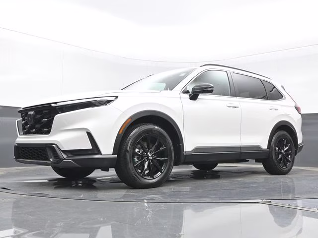 2025 Platinum White Pearl Honda CR-V Hybrid Sport-L AWD SUV