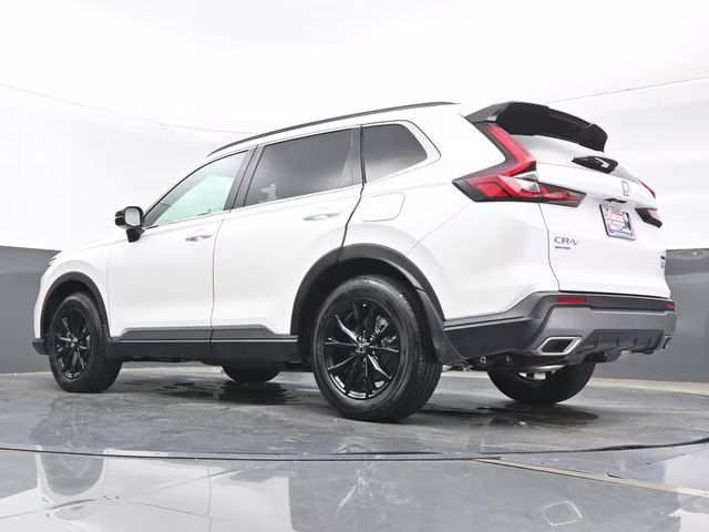 2025 Platinum White Pearl Honda CR-V Hybrid Sport-L AWD SUV