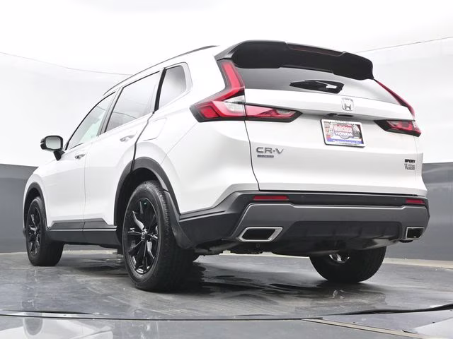 2025 Platinum White Pearl Honda CR-V Hybrid Sport-L AWD SUV