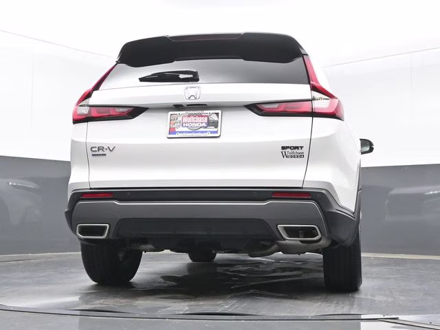 2025 Platinum White Pearl Honda CR-V Hybrid Sport-L AWD SUV