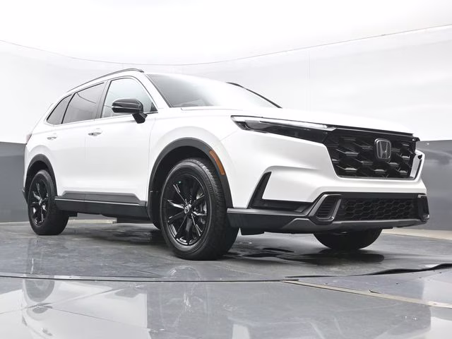 2025 Platinum White Pearl Honda CR-V Hybrid Sport-L AWD SUV