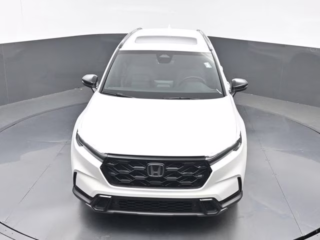 2025 Platinum White Pearl Honda CR-V Hybrid Sport-L AWD SUV